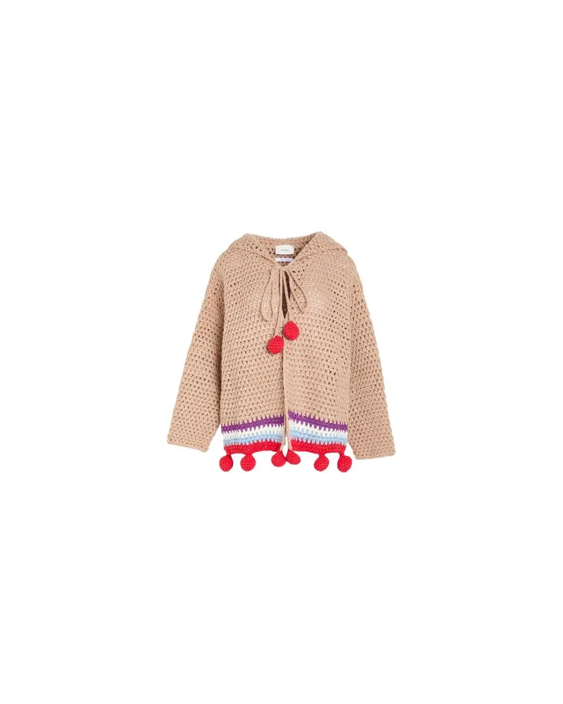 VICOLO STRICKWAREN - Strickjackenauf YOOX.COM Sand