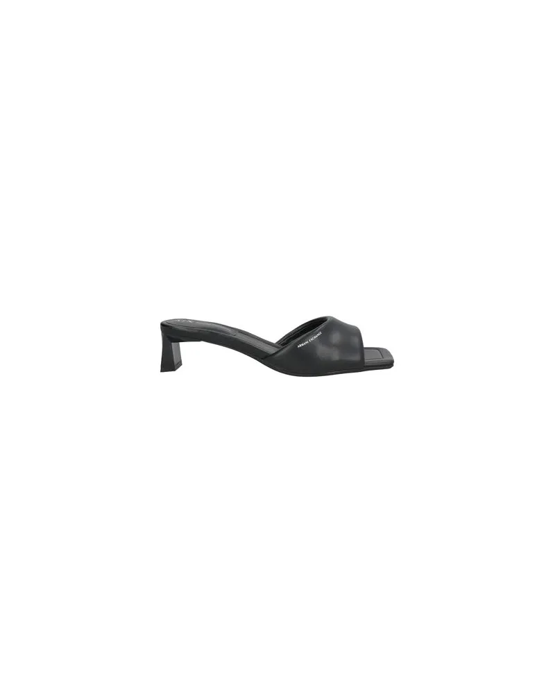 Armani Exchange SCHUHE - Sandalenauf YOOX.COM Schwarz