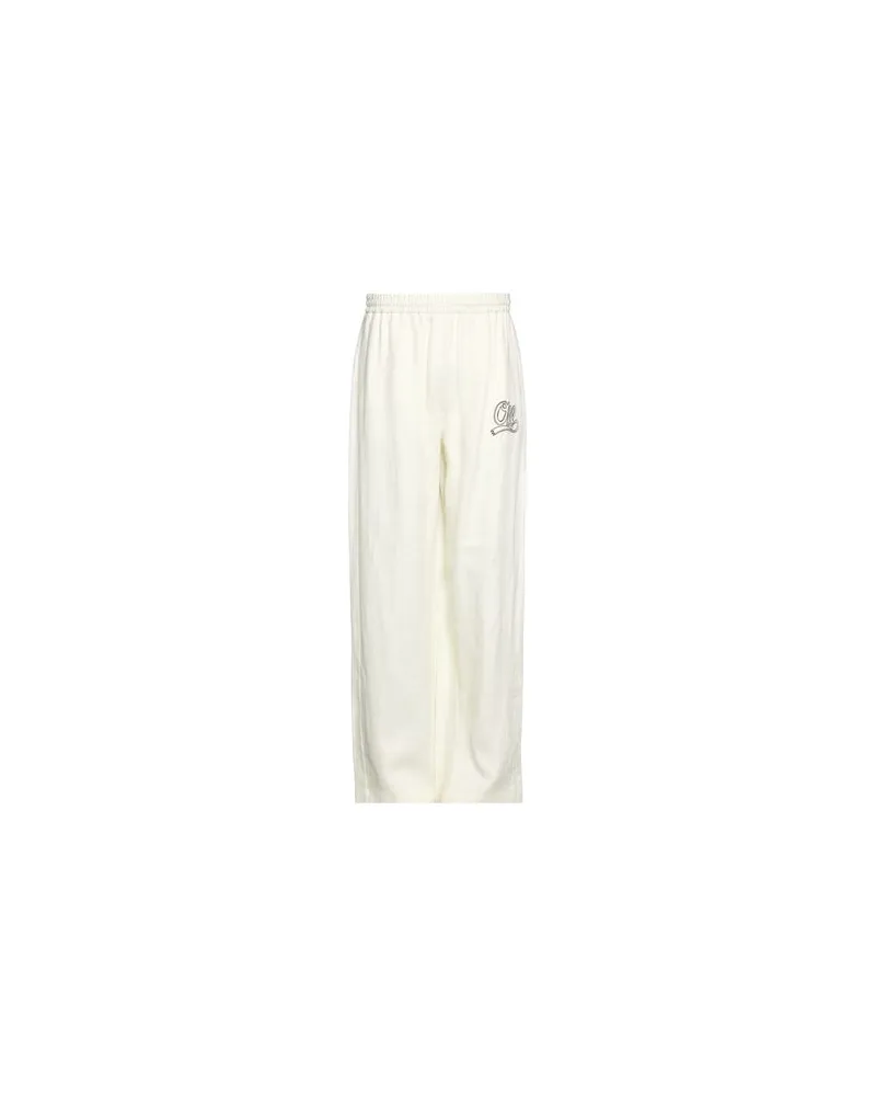 OFF-WHITE HOSEN & RÖCKE - Hosenauf YOOX.COM Elfenbein