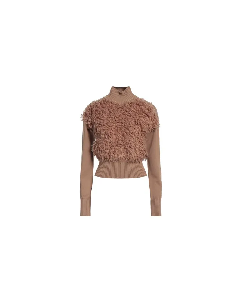 Max Mara STRICKWAREN - Rollkragenpulloverauf YOOX.COM Kamel