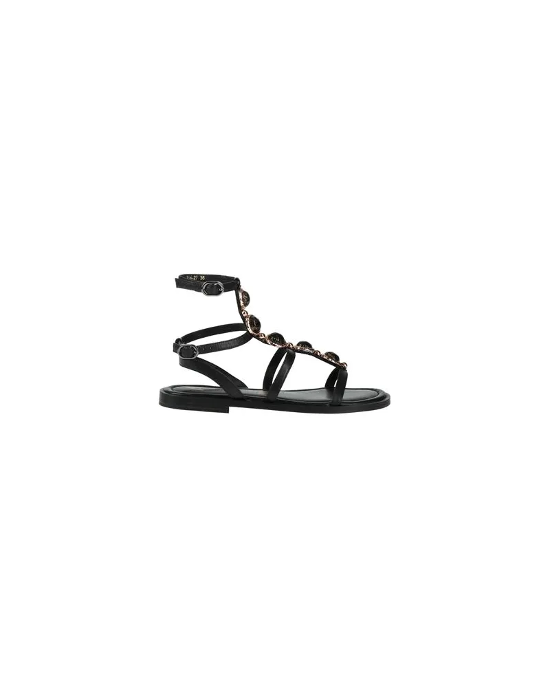 Emanuelle Vee SCHUHE - Sandalenauf YOOX.COM Schwarz