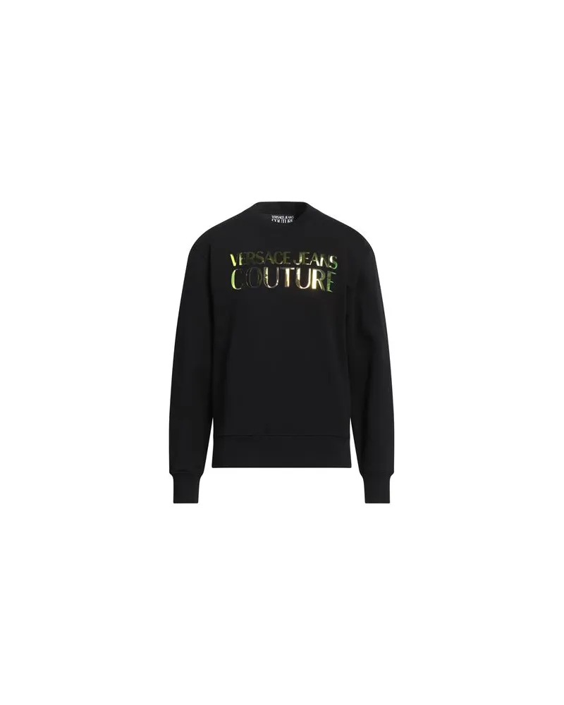 Versace Jeans TOPS - Sweatshirtsauf YOOX.COM Schwarz
