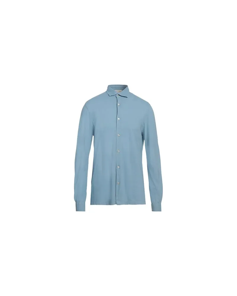 Filippo de Laurentiis TOPS - Hemdenauf YOOX.COM Azurblau