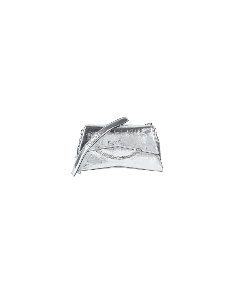Karl Lagerfeld K/SEVEN 2.0 SP LG SHB METALLIC  - TASCHEN - Schultertaschenauf YOOX.COM Silber