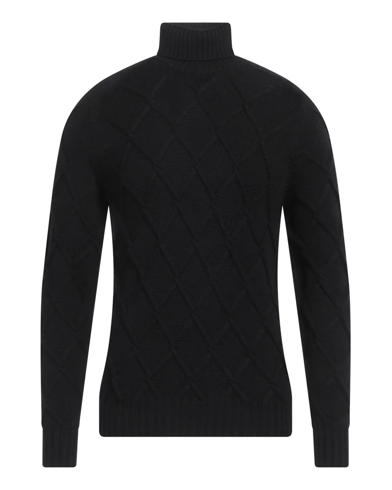 Drumohr  Rollkragenpullover Schwarz