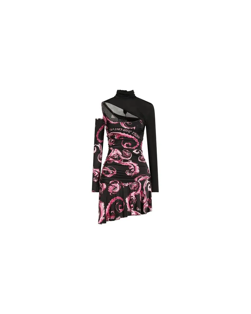 Versace Jeans KLEIDER - Mini-Kleiderauf YOOX.COM Schwarz