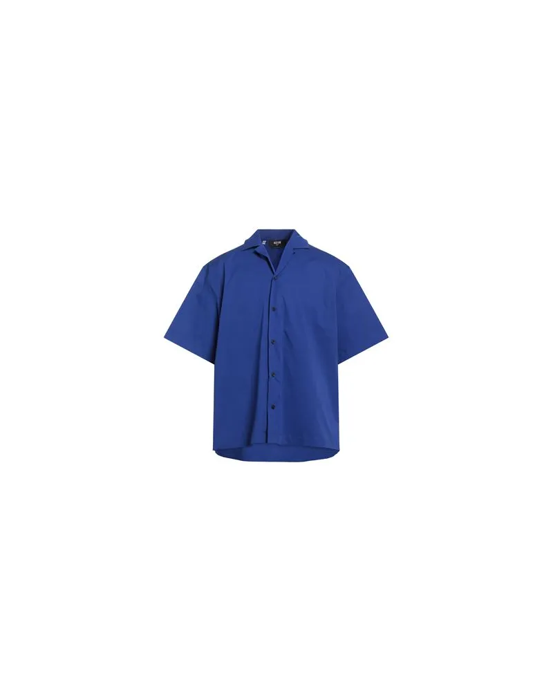 MSGM TOPS - Hemdenauf YOOX.COM Königsblau