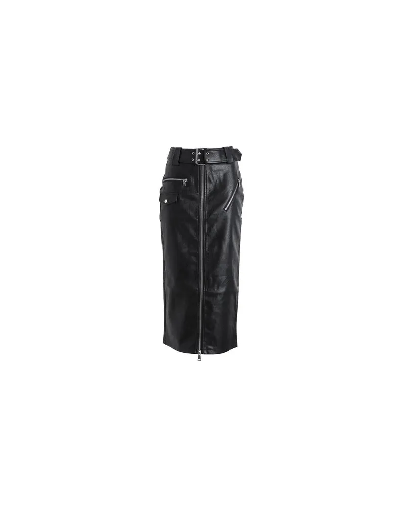 Topshop HOSEN & RÖCKE - Midi-Röckeauf YOOX.COM Schwarz