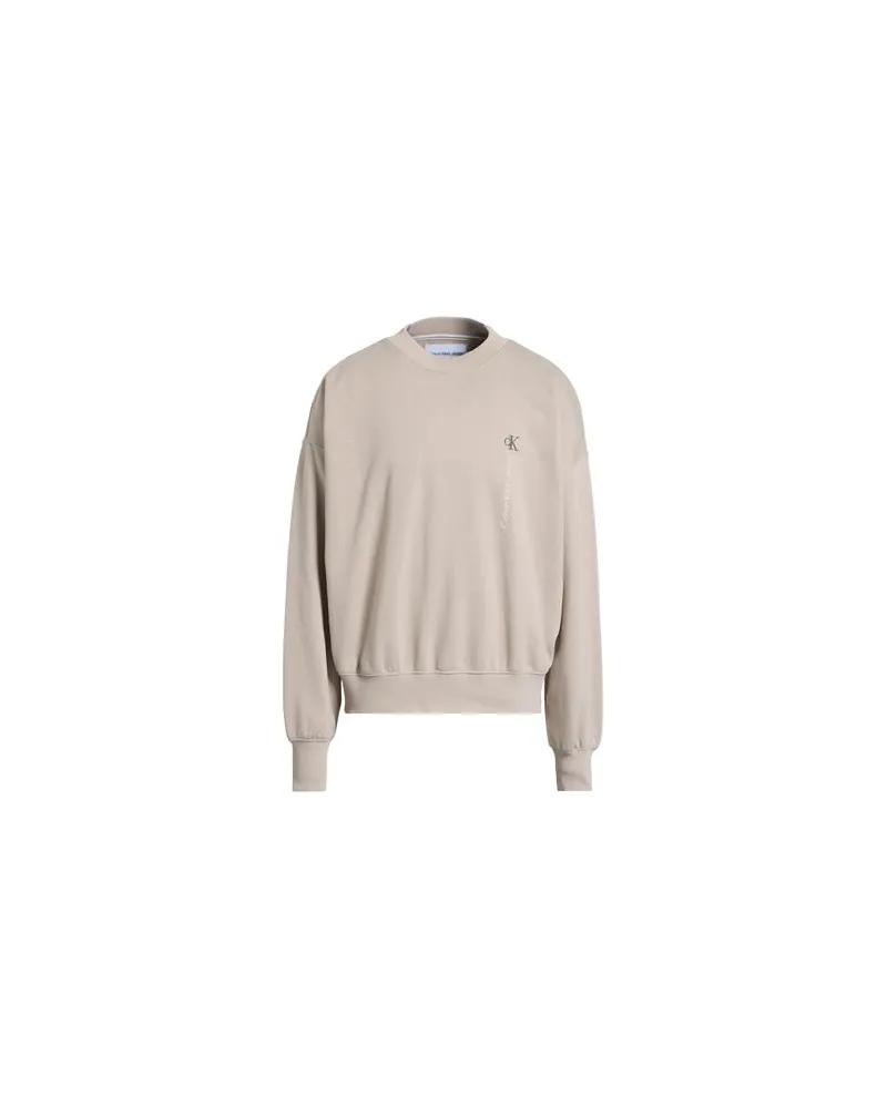 Calvin Klein TOPS - Sweatshirtsauf YOOX.COM Sand