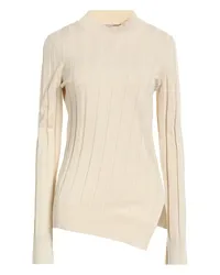 Stella McCartney Rollkragenpullover Cremeweiß