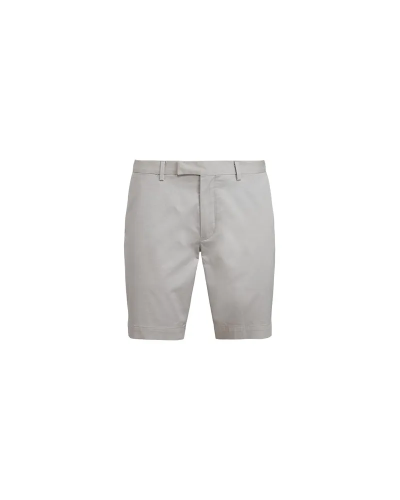 Ralph Lauren STRETCH SLIM FIT CHINO SHORT   - HOSEN & RÖCKE - Shorts & Bermudashortsauf YOOX.COM Grau