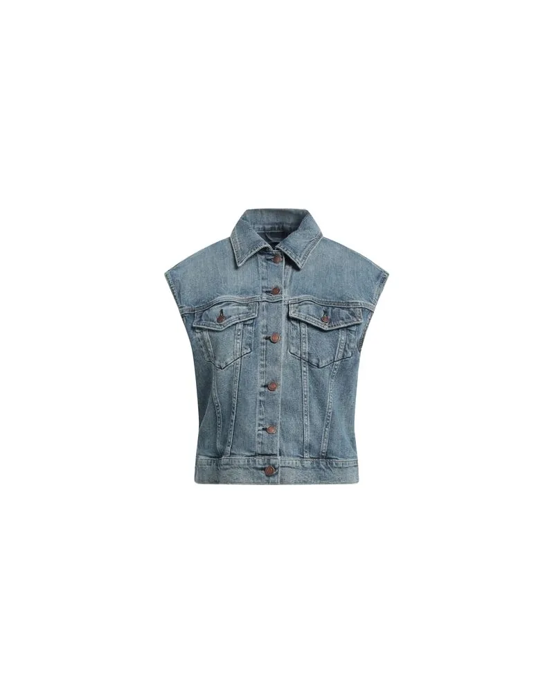 Guess JACKEN & MÄNTEL - Jeansjacken/Mäntelauf YOOX.COM Blau