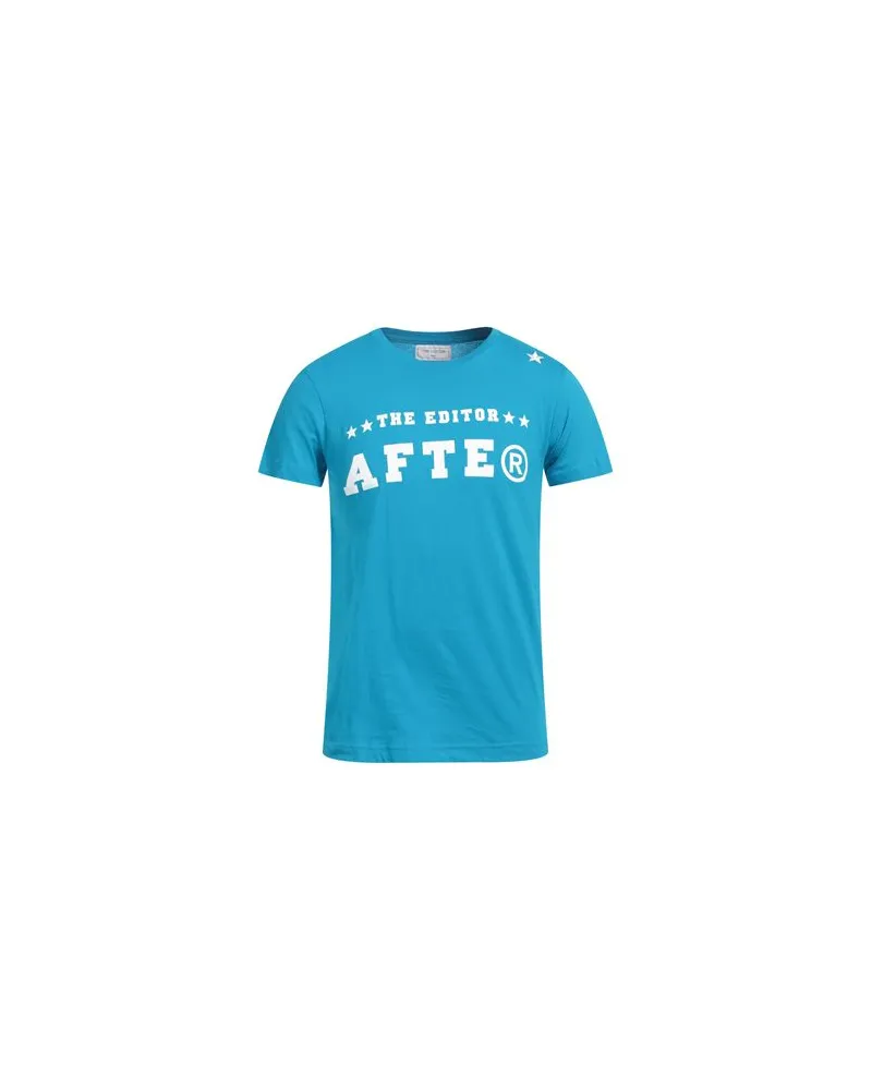 THE EDITOR TOPS - T-shirtsauf YOOX.COM Azurblau