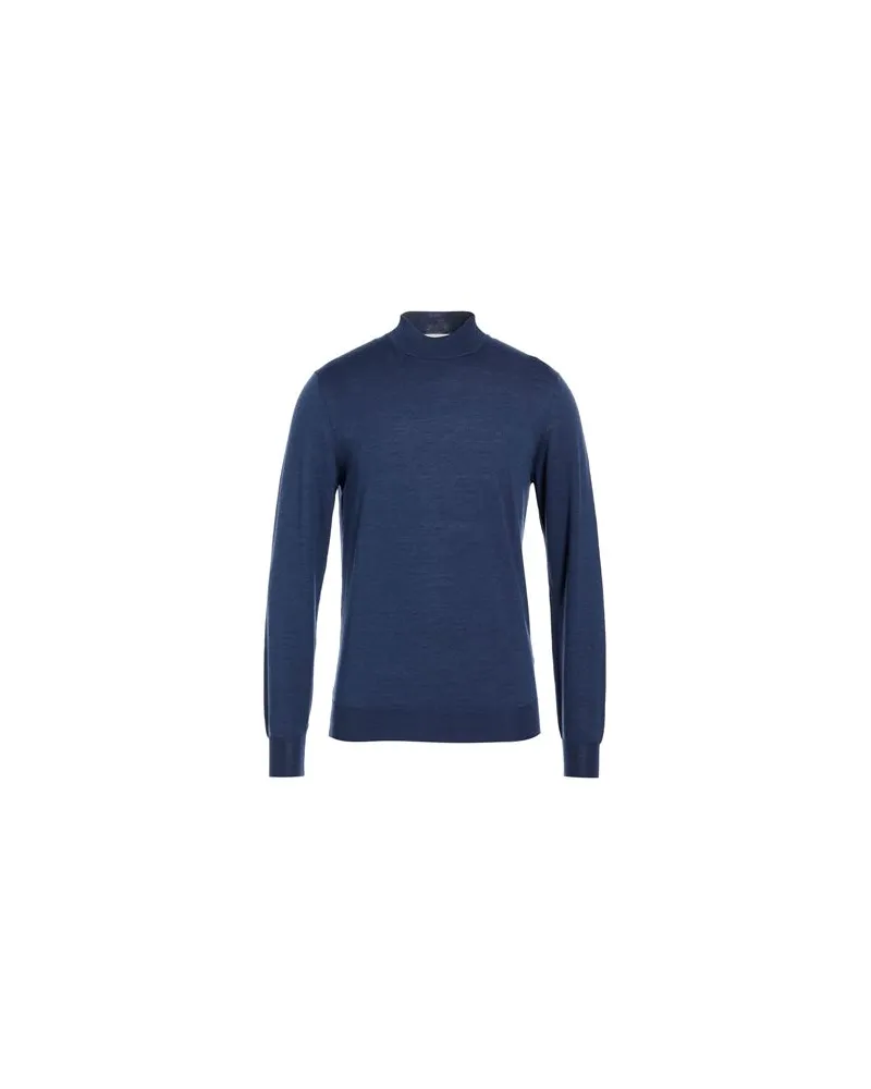 Filippo de Laurentiis STRICKWAREN - Rollkragenpulloverauf YOOX.COM Marineblau