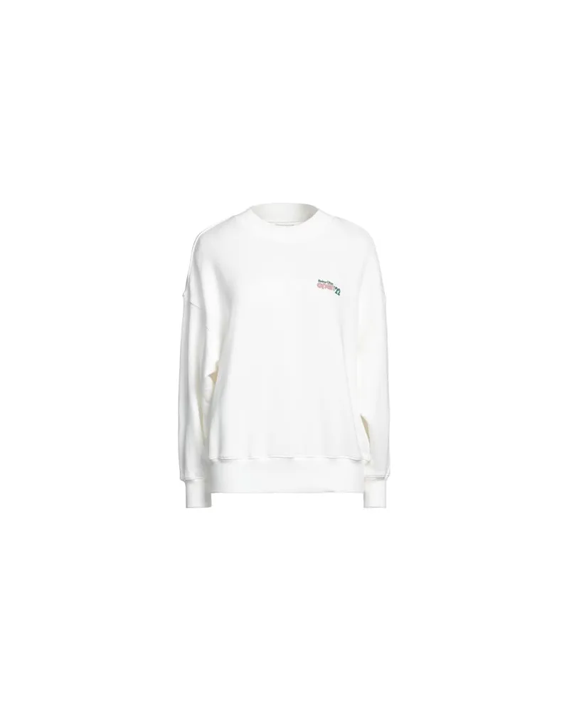 Reina Olga TOPS - Sweatshirtsauf YOOX.COM Weiß