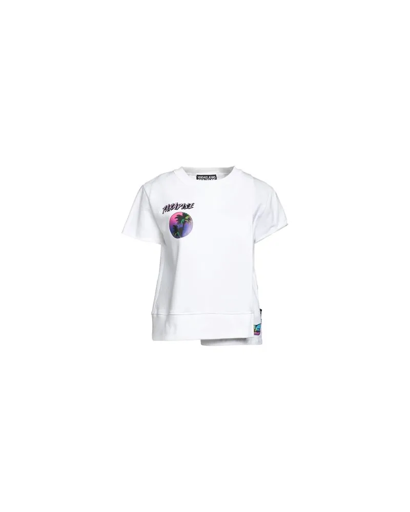 Versace Jeans TOPS - T-shirtsauf YOOX.COM Weiß