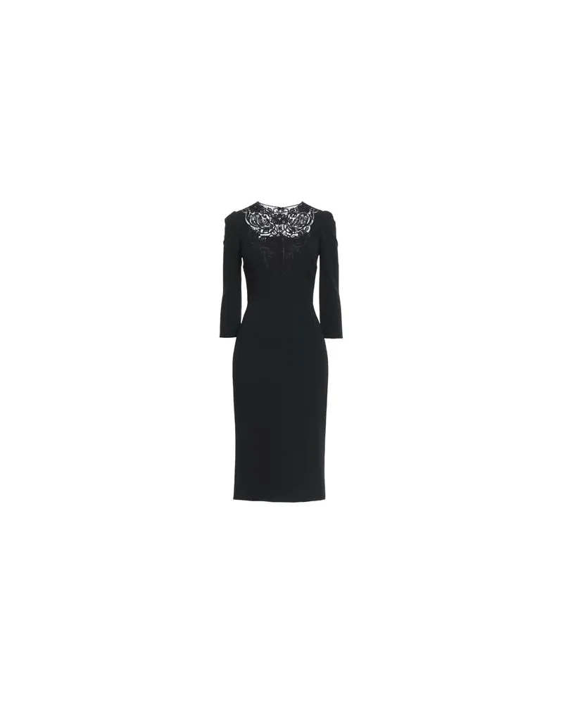 Dolce & Gabbana KLEIDER - Midi-Kleiderauf YOOX.COM Schwarz