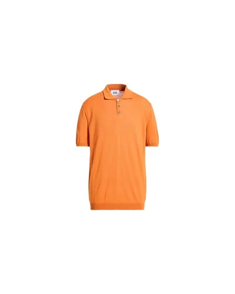 Alpha Studio TOPS - Poloshirtsauf YOOX.COM Mandarine