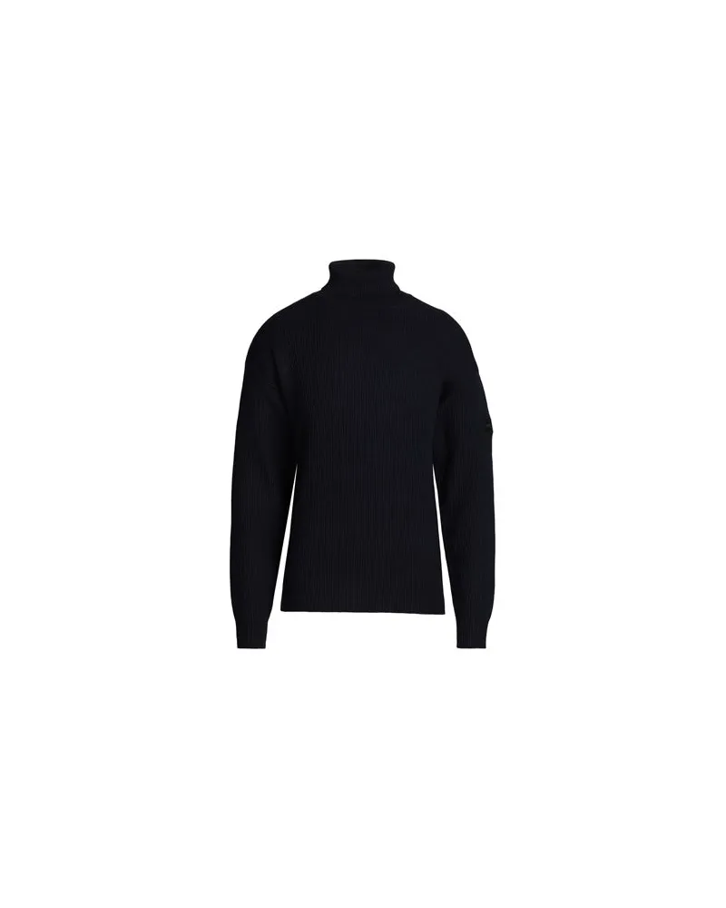 Jack & Jones STRICKWAREN - Rollkragenpulloverauf YOOX.COM Marineblau