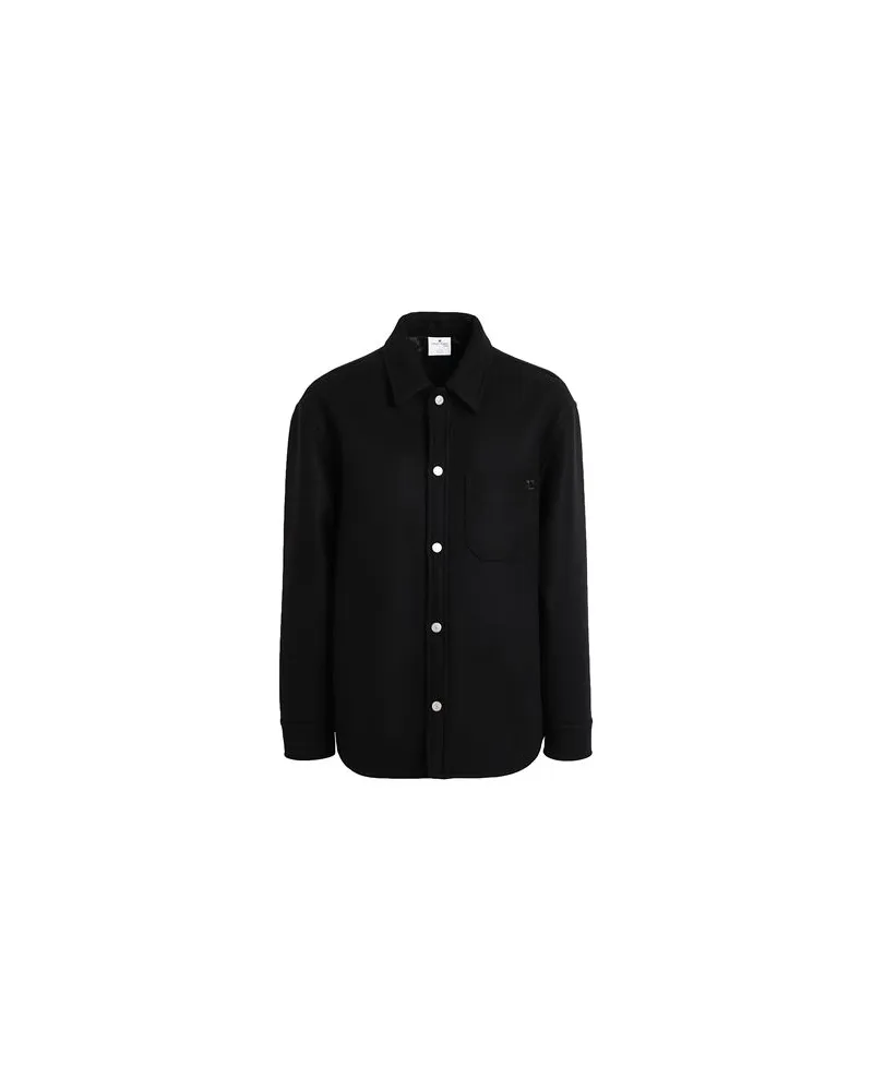 Courrèges TOPS - Hemdenauf YOOX.COM Schwarz