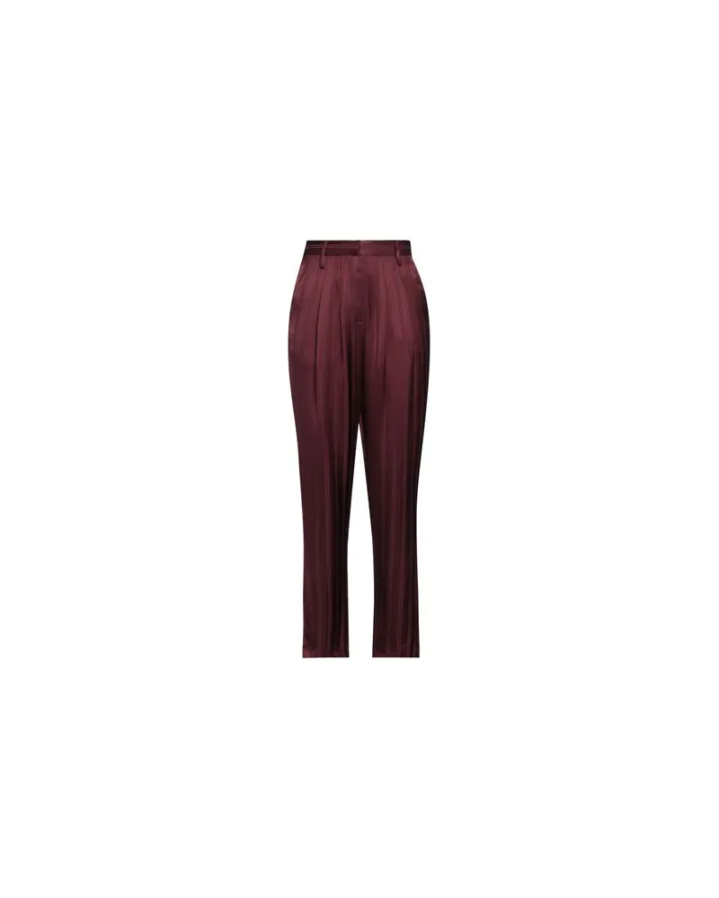 AMUR HOSEN & RÖCKE - Hosenauf YOOX.COM Bordeaux