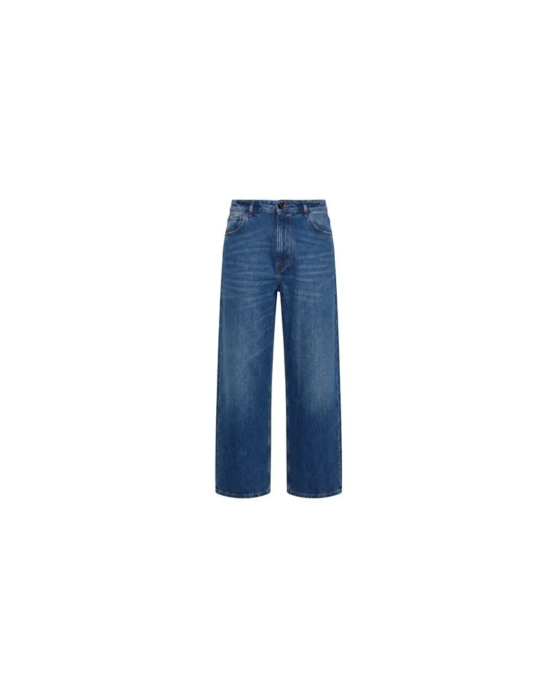 LC23 HOSEN & RÖCKE - Jeanshosenauf YOOX.COM Blau