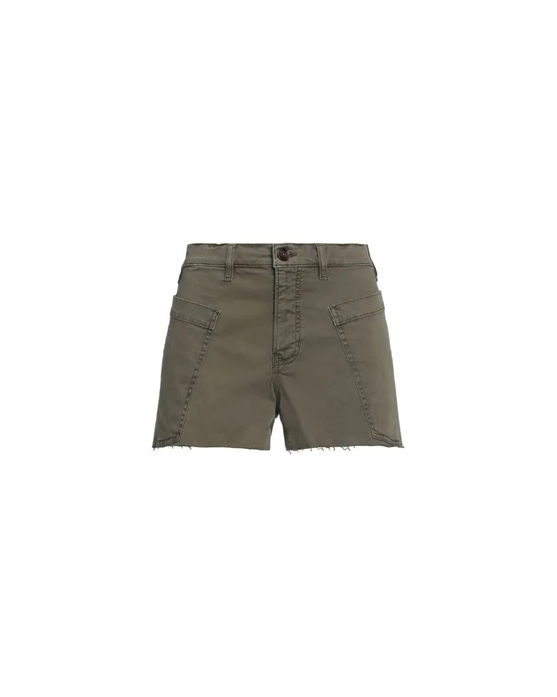 Frame Denim HOSEN & RÖCKE - Jeansshortsauf YOOX.COM Militärgrün