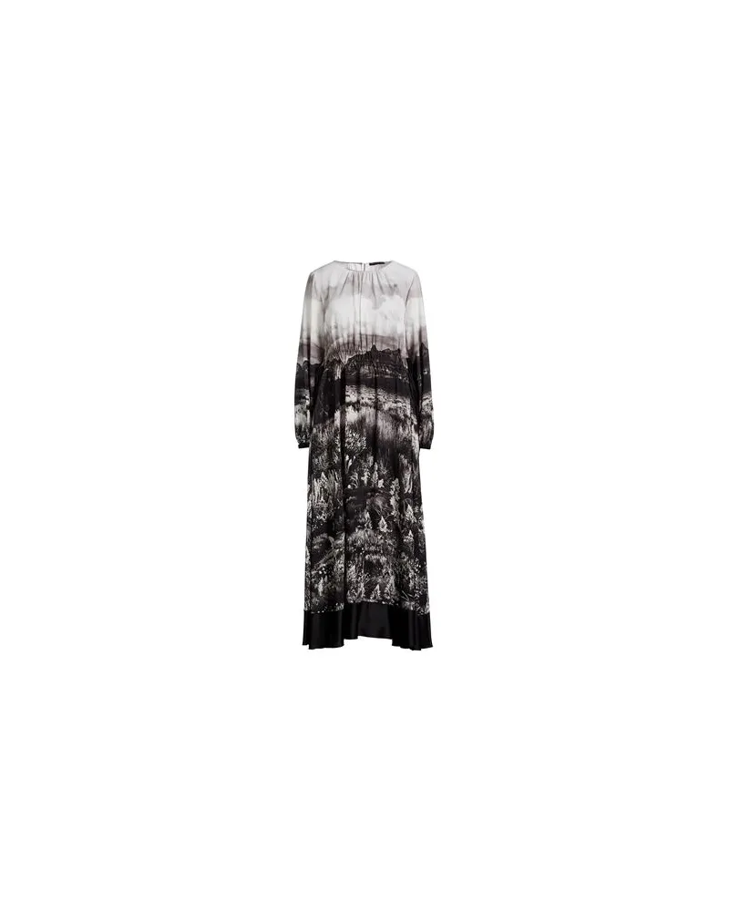 HIGH KLEIDER - Maxi-Kleiderauf YOOX.COM Grau