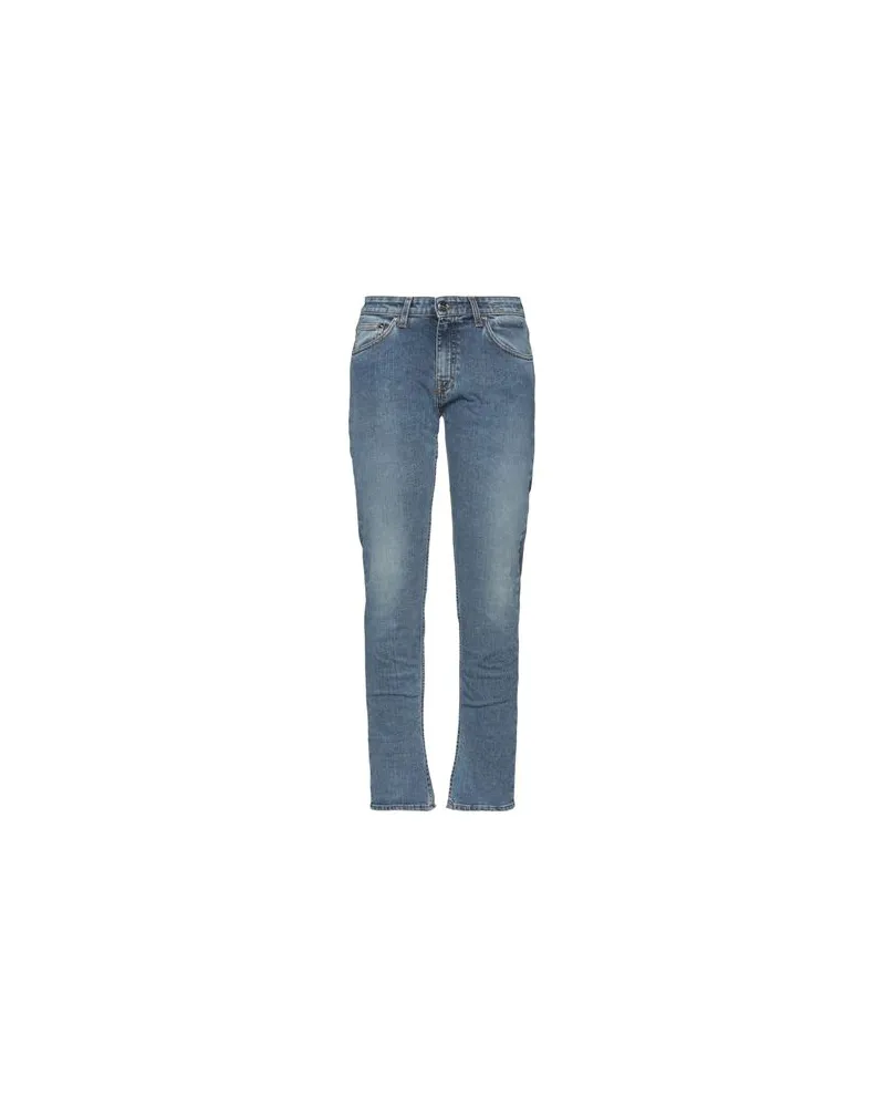 Care Label HOSEN & RÖCKE - Jeanshosenauf YOOX.COM Blau
