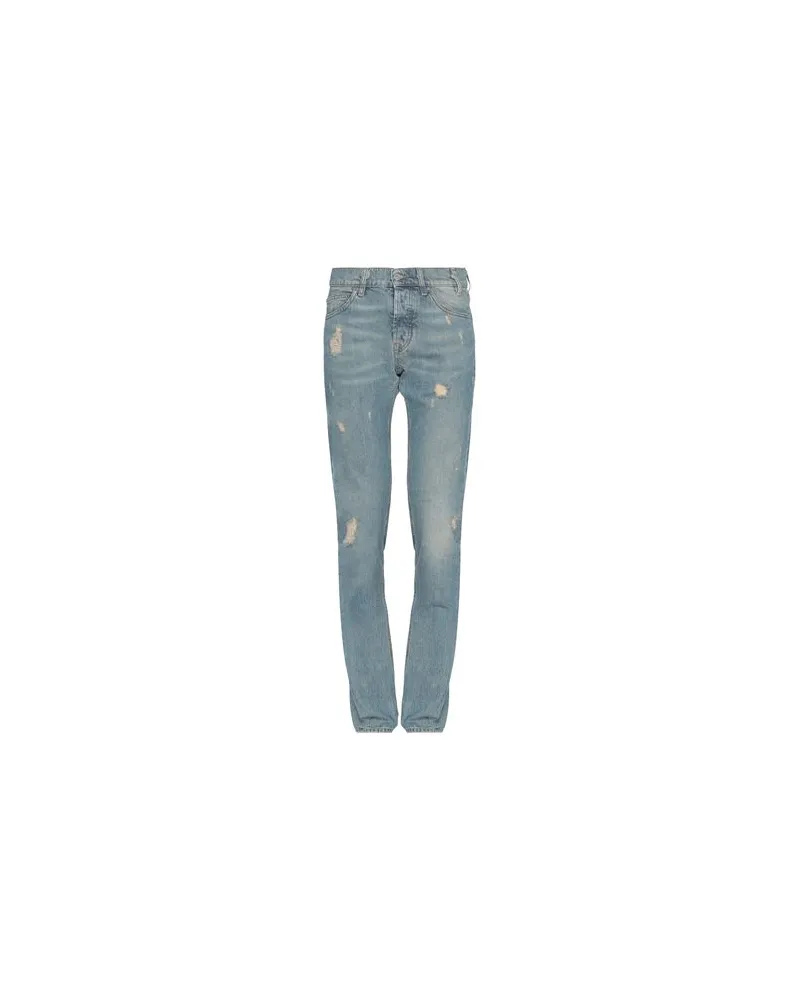 Novemb3r HOSEN & RÖCKE - Jeanshosenauf YOOX.COM Blau