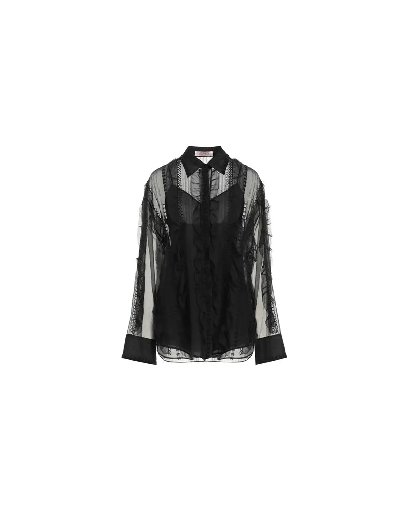 Valentino Garavani TOPS - Hemdenauf YOOX.COM Schwarz