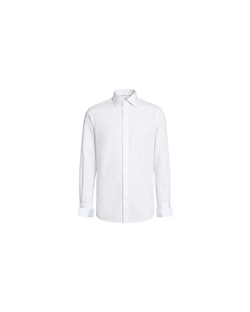 Canali TOPS - Hemdenauf YOOX.COM Weiß