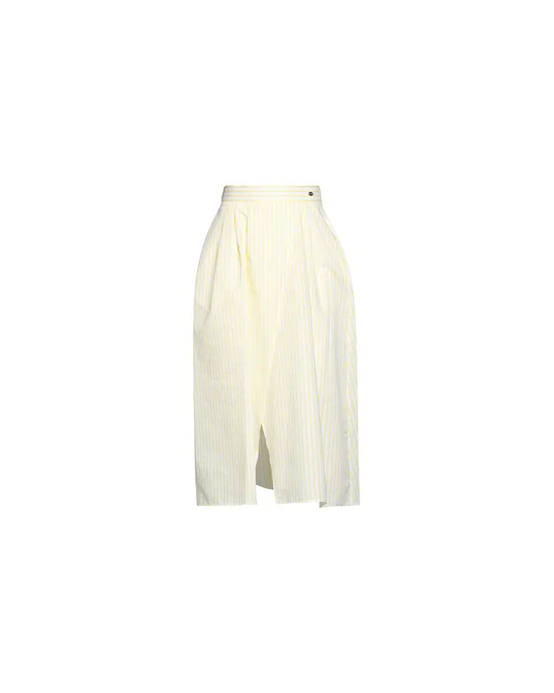 Elisabetta Franchi HOSEN & RÖCKE - Midi-Röckeauf YOOX.COM Weiß