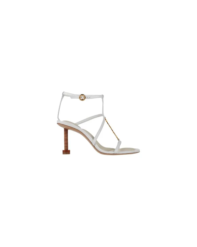 Jacquemus SCHUHE - Sandalenauf YOOX.COM Weiß