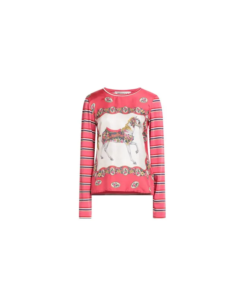 SHIRTAPORTER TOPS - T-shirtsauf YOOX.COM Koralle
