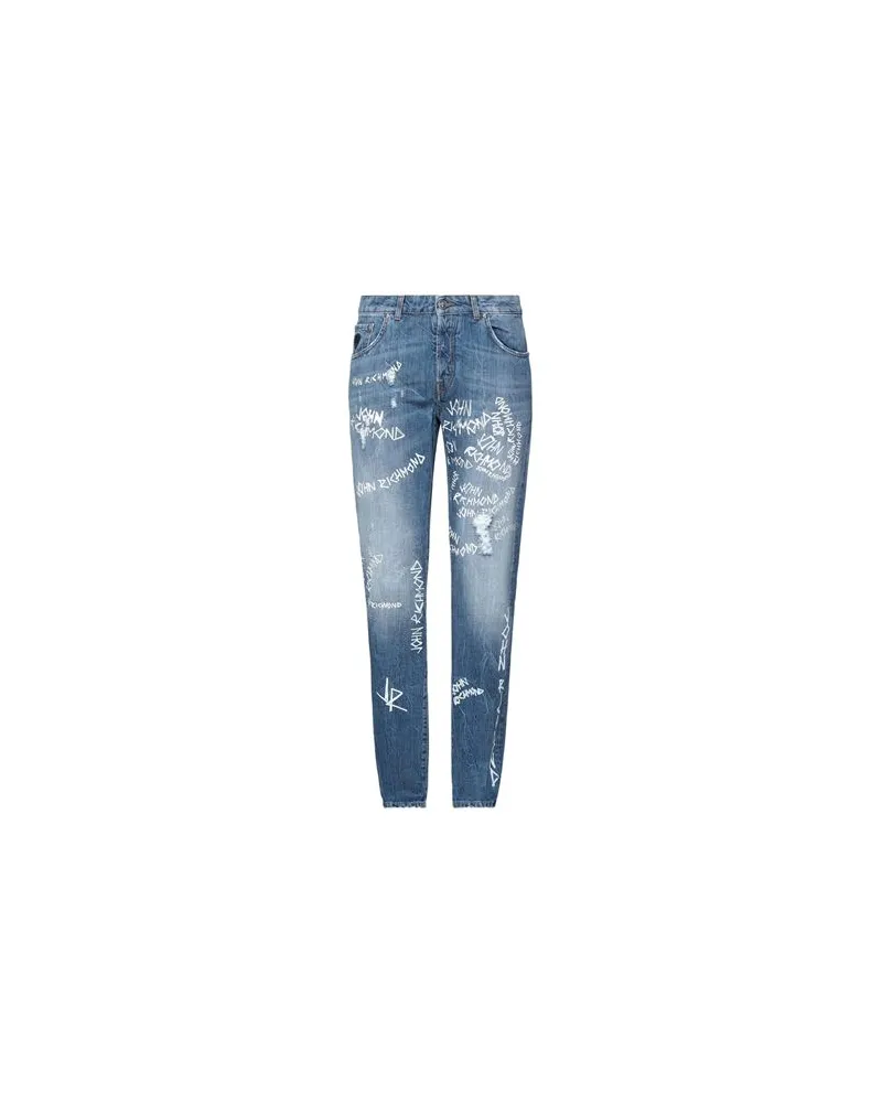 John Richmond HOSEN & RÖCKE - Jeanshosenauf YOOX.COM Blau