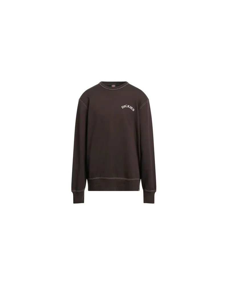 Dickies TOPS - Sweatshirtsauf YOOX.COM Dunkelbraun
