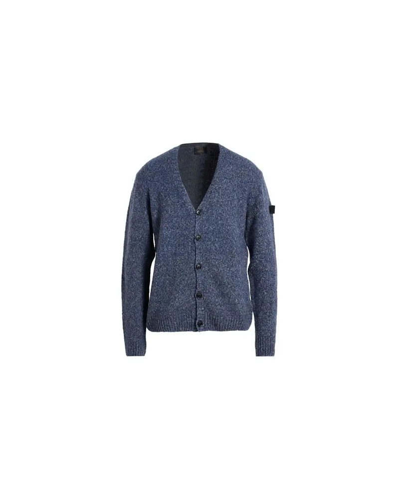 Peuterey STRICKWAREN - Strickjackenauf YOOX.COM Taubenblau