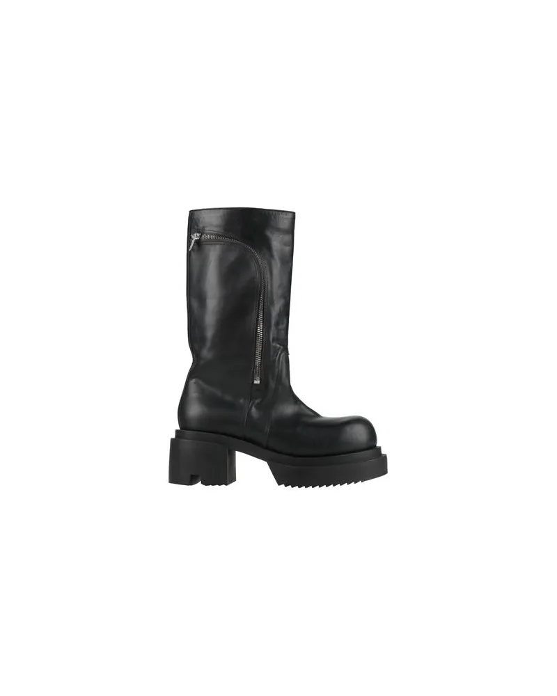 Rick Owens SCHUHE - Stiefelauf YOOX.COM Schwarz