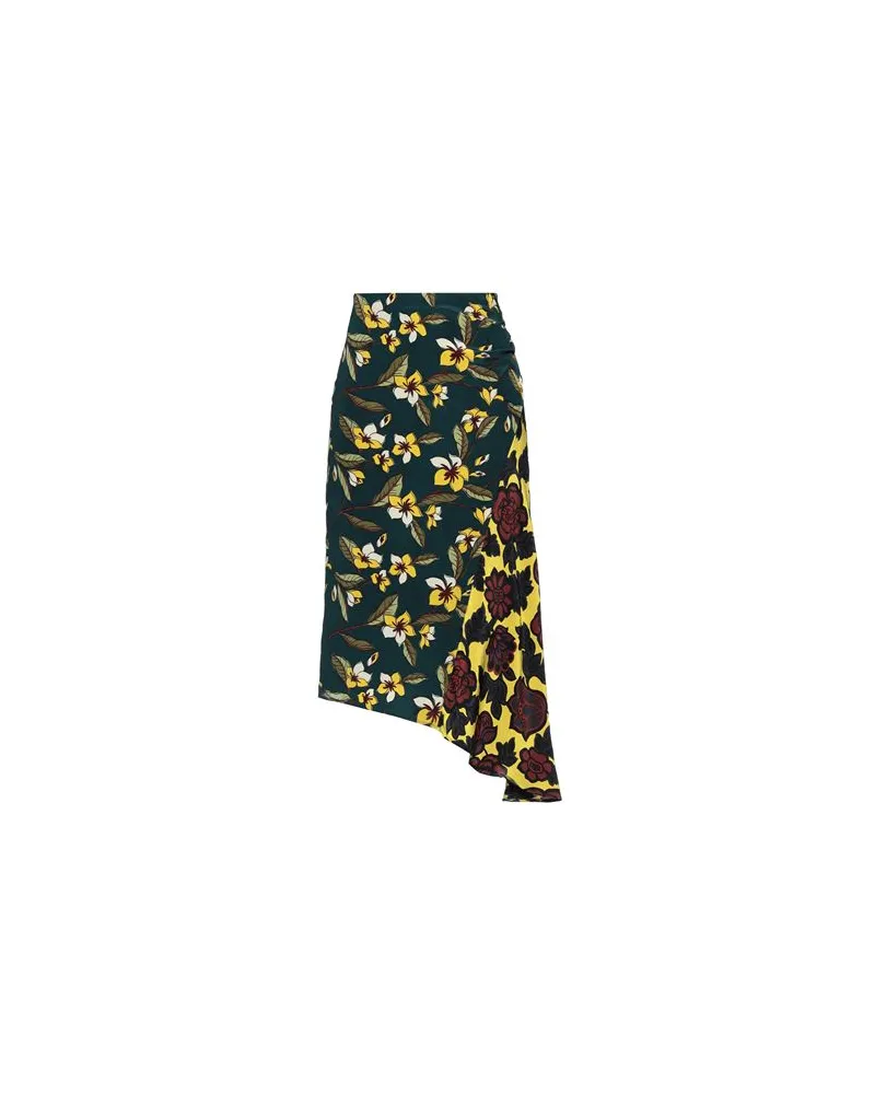 Max Mara HOSEN & RÖCKE - Midi-Röckeauf YOOX.COM Dunkelgrün
