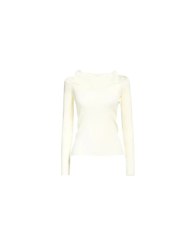 Patrizia Pepe STRICKWAREN - Pulloverauf YOOX.COM Pastellgelb