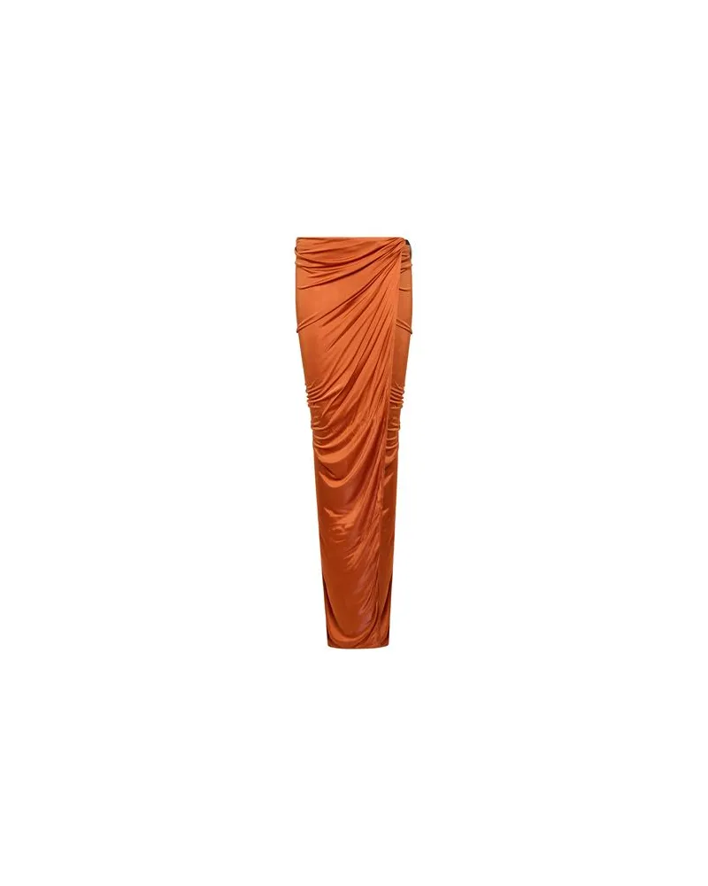 Rick Owens Lilies HOSEN & RÖCKE - Maxi-Röckeauf YOOX.COM Orange