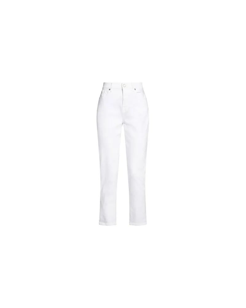 7 for all mankind HOSEN & RÖCKE - Jeanshosenauf YOOX.COM Weiß