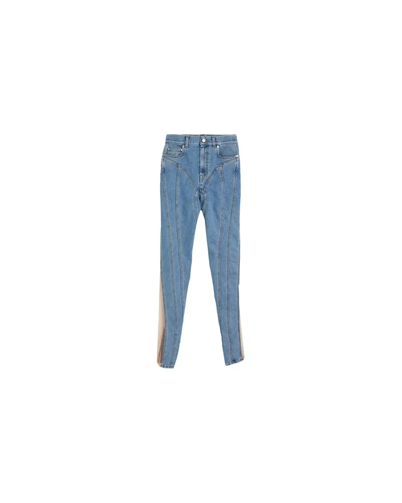 Thierry Mugler HOSEN & RÖCKE - Jeanshosenauf YOOX.COM Blau