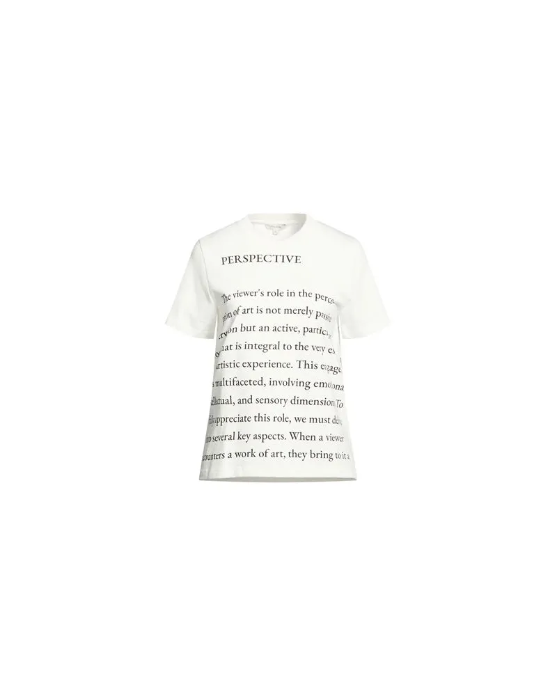 J.W.Anderson TOPS - T-shirtsauf YOOX.COM Weiß