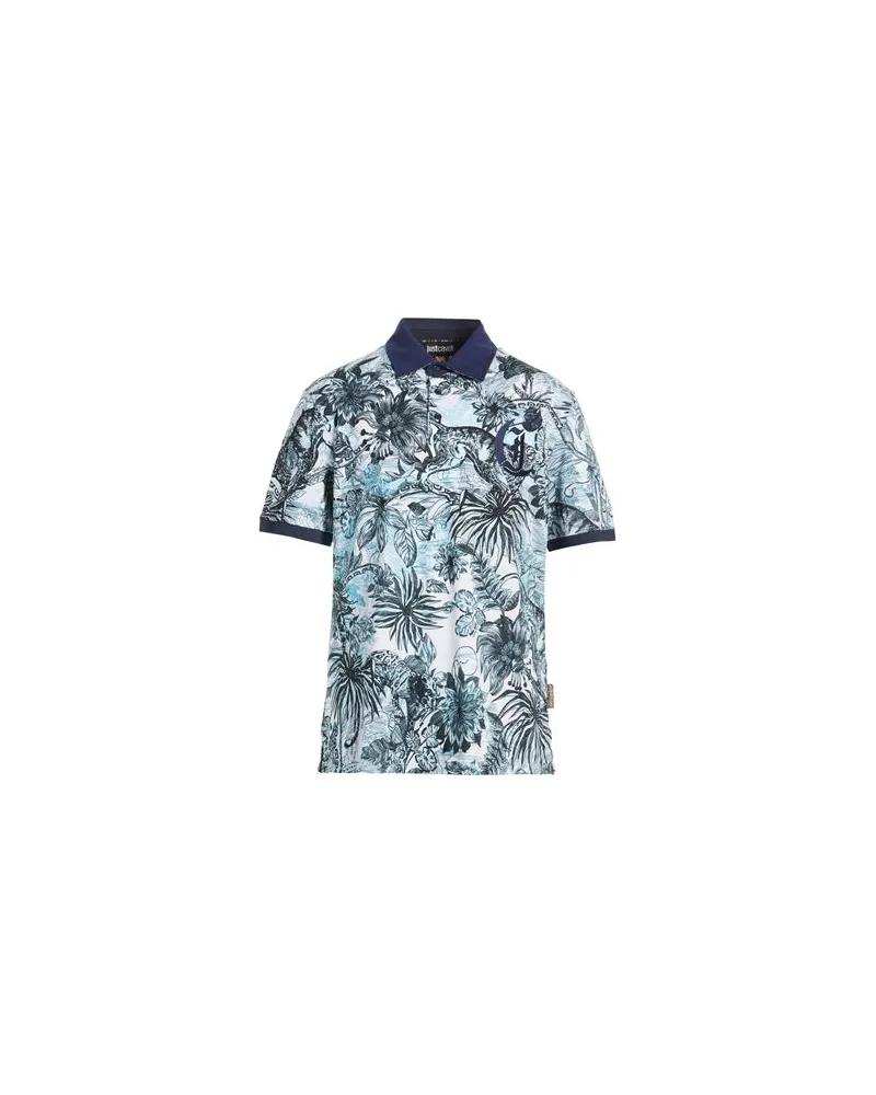 Just Cavalli TOPS - Poloshirtsauf YOOX.COM Marineblau