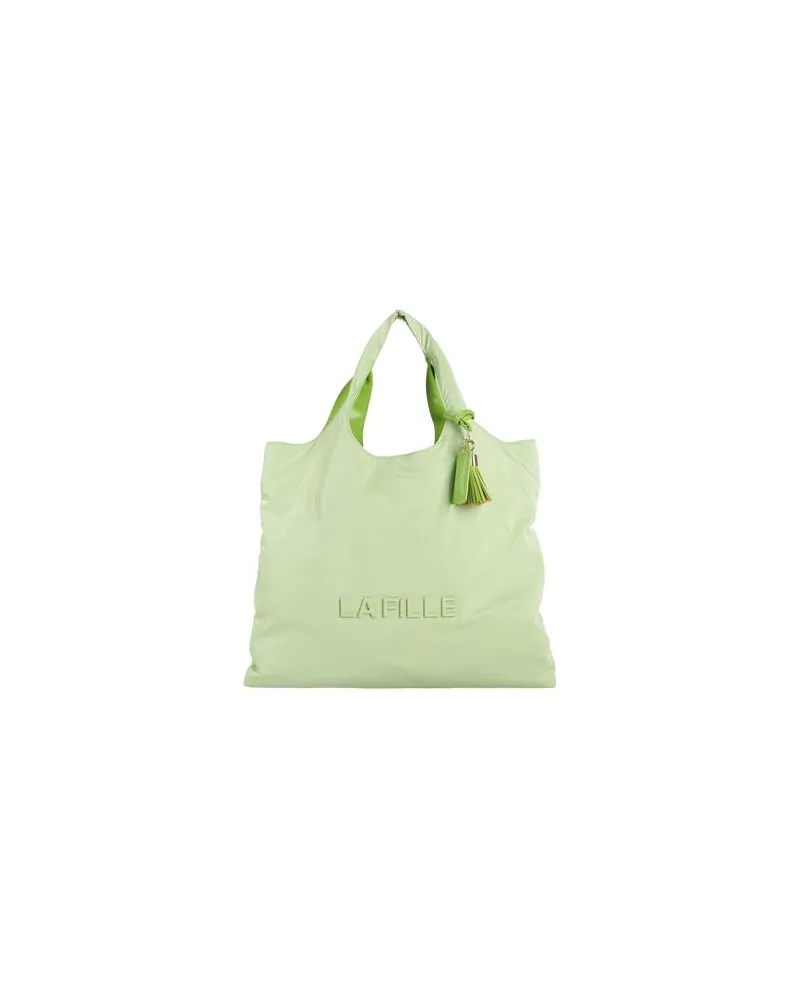 LA FILLE des FLEURS TASCHEN - Schultertaschenauf YOOX.COM Limettengrün
