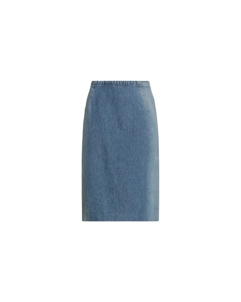 Versace HOSEN & RÖCKE - Jeansröckeauf YOOX.COM Blau