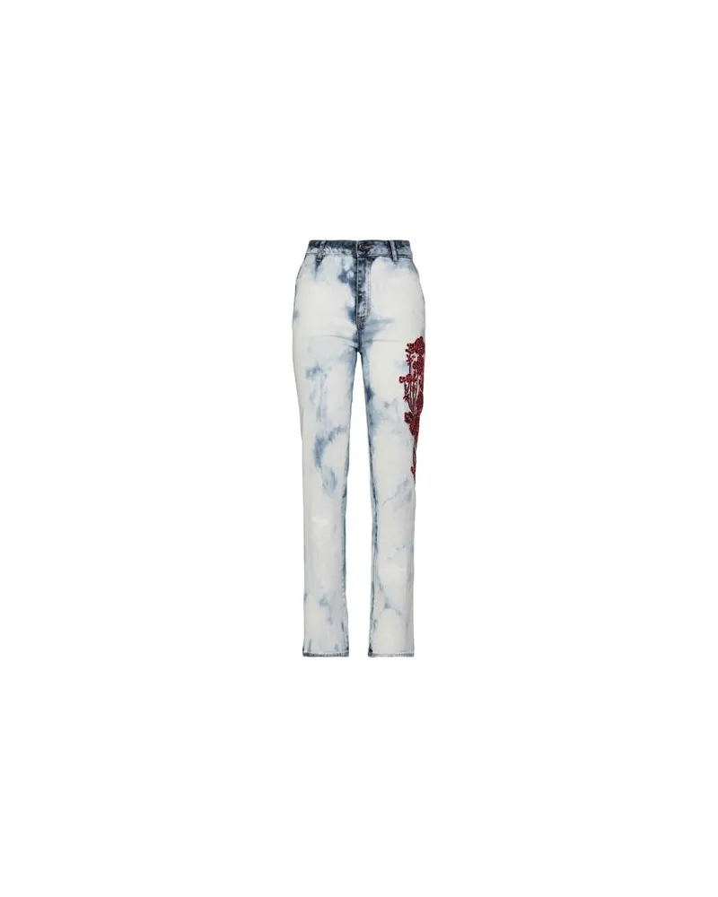 Just Cavalli HOSEN & RÖCKE - Jeanshosenauf YOOX.COM Blau