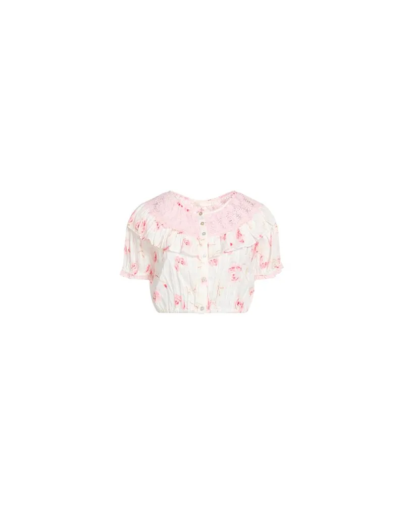 LoveShackFancy TOPS - Hemdenauf YOOX.COM Rosa